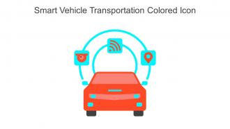 Smart Vehicle Transportation Colored Icon In Powerpoint Pptx Png And Editable Eps Format