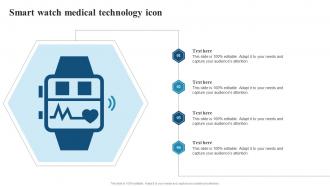 Smart Watch Medical Technology Icon