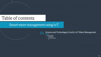 Smart Water Management Using IoT Powerpoint Presentation Slides IoT CD Professional Interactive