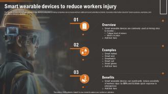 Smart Wearable Devices To Reduce Workers Injury How IoT Technology Is Transforming IoT SS