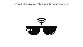Smart Wearable Glasses Monotone Icon In Powerpoint Pptx Png And Editable Eps Format