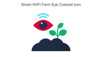 Smart WIFI Farm Eye Colored Icon In Powerpoint Pptx Png And Editable Eps Format