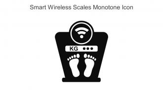 Smart Wireless Scales Monotone Icon In Powerpoint Pptx Png And Editable Eps Format