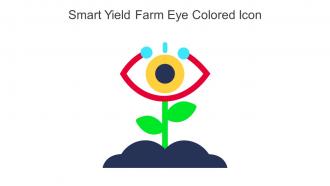Smart Yield Farm Eye Colored Icon In Powerpoint Pptx Png And Editable Eps Format