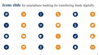 Smartphone Banking For Transferring Funds Digitally Fin CD V Template Captivating