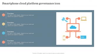 Smartphone Cloud Platform Governance Icon