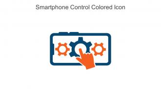 Smartphone Control Colored Icon In Powerpoint Pptx Png And Editable Eps Format