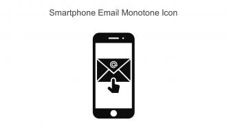 Smartphone Email Monotone Icon In Powerpoint Pptx Png And Editable Eps Format