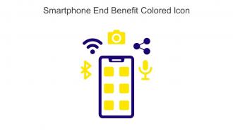 Smartphone End Benefit Colored Icon In Powerpoint Pptx Png And Editable Eps Format