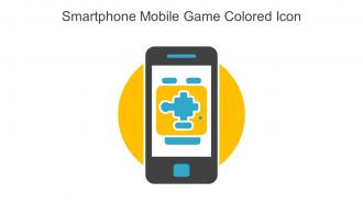 Smartphone Mobile Game Colored Icon In Powerpoint Pptx Png And Editable Eps Format