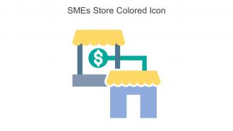 SMEs Store Colored Icon In Powerpoint Pptx Png And Editable Eps Format