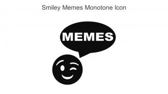 Smiley Memes Monotone Icon In Powerpoint Pptx Png And Editable Eps Format