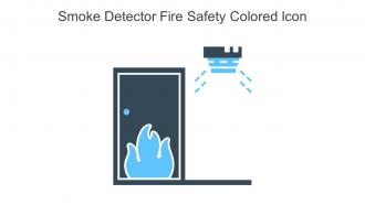 Smoke Detector Fire Safety Colored Icon In Powerpoint Pptx Png And Editable Eps Format