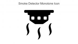 Smoke Detector Monotone Icon In Powerpoint Pptx Png And Editable Eps Format
