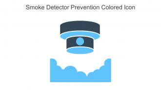 Smoke Detector Prevention Colored Icon In Powerpoint Pptx Png And Editable Eps Format