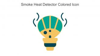 Smoke Heat Detector Colored Icon In Powerpoint Pptx Png And Editable Eps Format