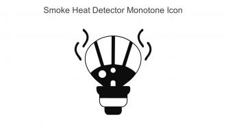 Smoke Heat Detector Monotone Icon In Powerpoint Pptx Png And Editable Eps Format