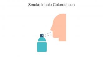 Smoke Inhale Colored Icon In Powerpoint Pptx Png And Editable Eps Format