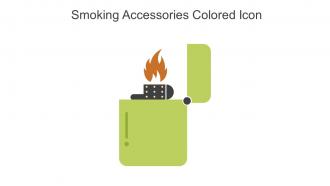 Smoking Accessories Colored Icon In Powerpoint Pptx Png And Editable Eps Format