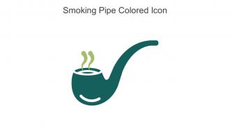 Smoking Pipe Colored Icon In Powerpoint Pptx Png And Editable Eps Format