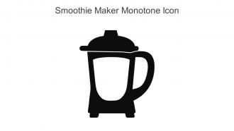 Smoothie Maker Monotone Icon In Powerpoint Pptx Png And Editable Eps Format