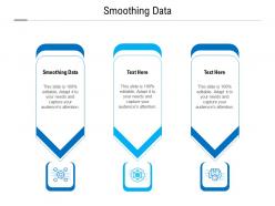 Smoothing data ppt powerpoint presentation visual aids deck cpb