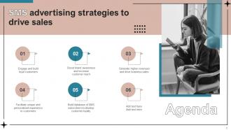 SMS Advertising Strategies To Drive Sales Powerpoint Presentation Slides MKT CD V Ideas Visual