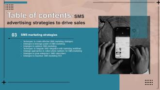 SMS Advertising Strategies To Drive Sales Powerpoint Presentation Slides MKT CD V Impressive Visual