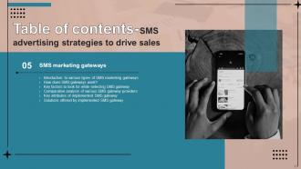 SMS Advertising Strategies To Drive Sales Powerpoint Presentation Slides MKT CD V Slides Appealing