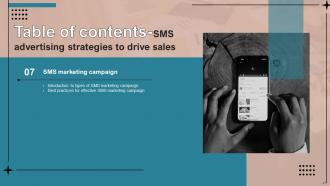 SMS Advertising Strategies To Drive Sales Powerpoint Presentation Slides MKT CD V Customizable Appealing