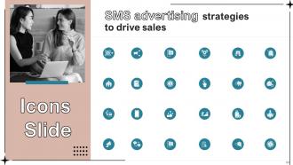 SMS Advertising Strategies To Drive Sales Powerpoint Presentation Slides MKT CD V Researched Informative