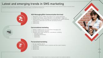 SMS Customer Support Services Latest And Emerging Trends In SMS Marketing