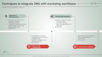 SMS Customer Support Services Techniques To Integrate SMS With Marketing Workflows