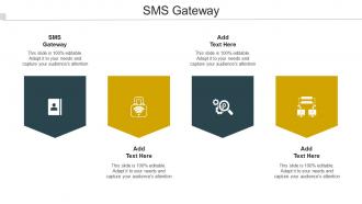 SMS Gateway Ppt Powerpoint Presentation Infographics Shapes Cpb