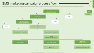 SMS Marketing Campaign Process Flow Generating Customer Information Through MKT SS V
