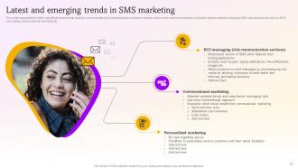 SMS Marketing Campaigns To Drive Customer Engagement Powerpoint Presentation Slides MKT CD V Impressive Interactive