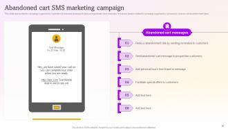 SMS Marketing Campaigns To Drive Customer Engagement Powerpoint Presentation Slides MKT CD V Slides Appealing