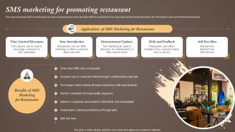 SMS Marketing For Promoting Restaurant Coffeeshop Marketing Strategy To Increase Revenue