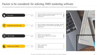 SMS Marketing Services For Boosting Brand Awareness Powerpoint Presentation Slides MKT CD V Visual Template