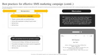 SMS Marketing Services For Boosting Brand Awareness Powerpoint Presentation Slides MKT CD V Attractive Template