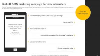 SMS Marketing Services For Boosting Brand Awareness Powerpoint Presentation Slides MKT CD V Template Slides