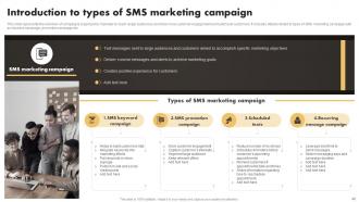 SMS Marketing Techniques To Build Brand Credibility Powerpoint Presentation Slides MKT CD V Good Analytical