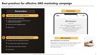 SMS Marketing Techniques To Build Brand Credibility Powerpoint Presentation Slides MKT CD V Unique Analytical