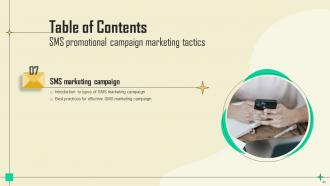 SMS Promotional Campaign Marketing Tactics Powerpoint Presentation Slides MKT CD V Engaging Designed