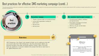 SMS Promotional Campaign Marketing Tactics Powerpoint Presentation Slides MKT CD V Template Professional
