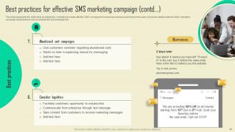 SMS Promotional Campaign Marketing Tactics Powerpoint Presentation Slides MKT CD V Idea Professional