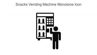 Snacks Vending Machine Monotone Icon In Powerpoint Pptx Png And Editable Eps Format