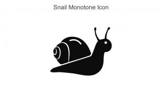 Snail Monotone Icon In Powerpoint Pptx Png And Editable Eps Format