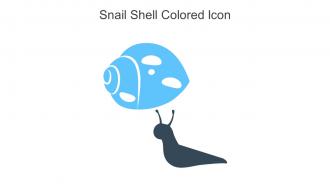 Snail Shell Colored Icon In Powerpoint Pptx Png And Editable Eps Format