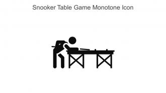 Snooker Table Game Monotone Icon In Powerpoint Pptx Png And Editable Eps Format